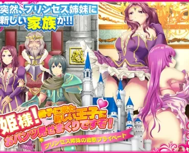姫様!養子に来た新しい王子におパンツ見せまくりですぞ!