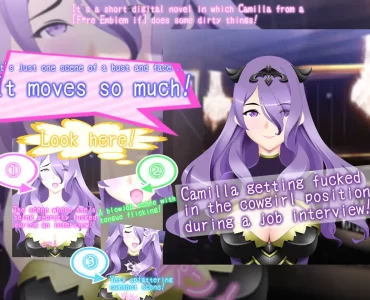 Camilla getting fucked in the cowgirl position during a job interview!