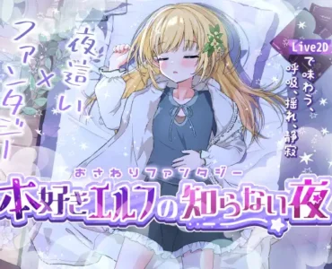 [RJ01277260] おさわりファンタジー 本好きエルフの知らない夜