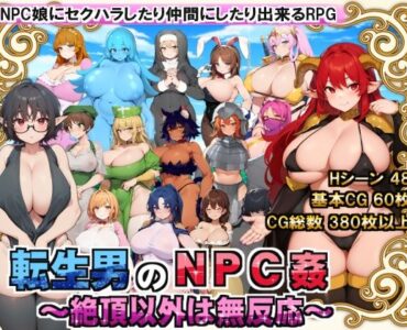 転生男のNPC姦 〜絶頂以外は無反応〜