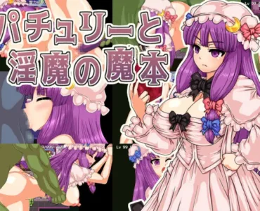 パチュリーと淫魔の魔本