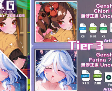 202405SP T3訂閱者H動圖獎勵- Chiori千織 & Furinaフリーナ 有聲SP Ver.合集 / 2024 May rewards Special pack