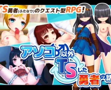 [RJ01278893] アソコ(♂)以外TSした勇者の話