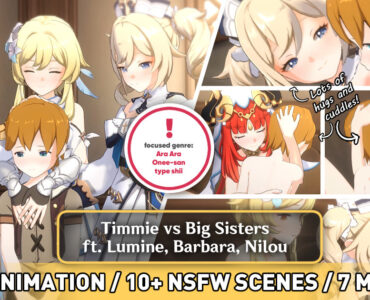 Timmie vs Big Sisters ANIMATION (4K)